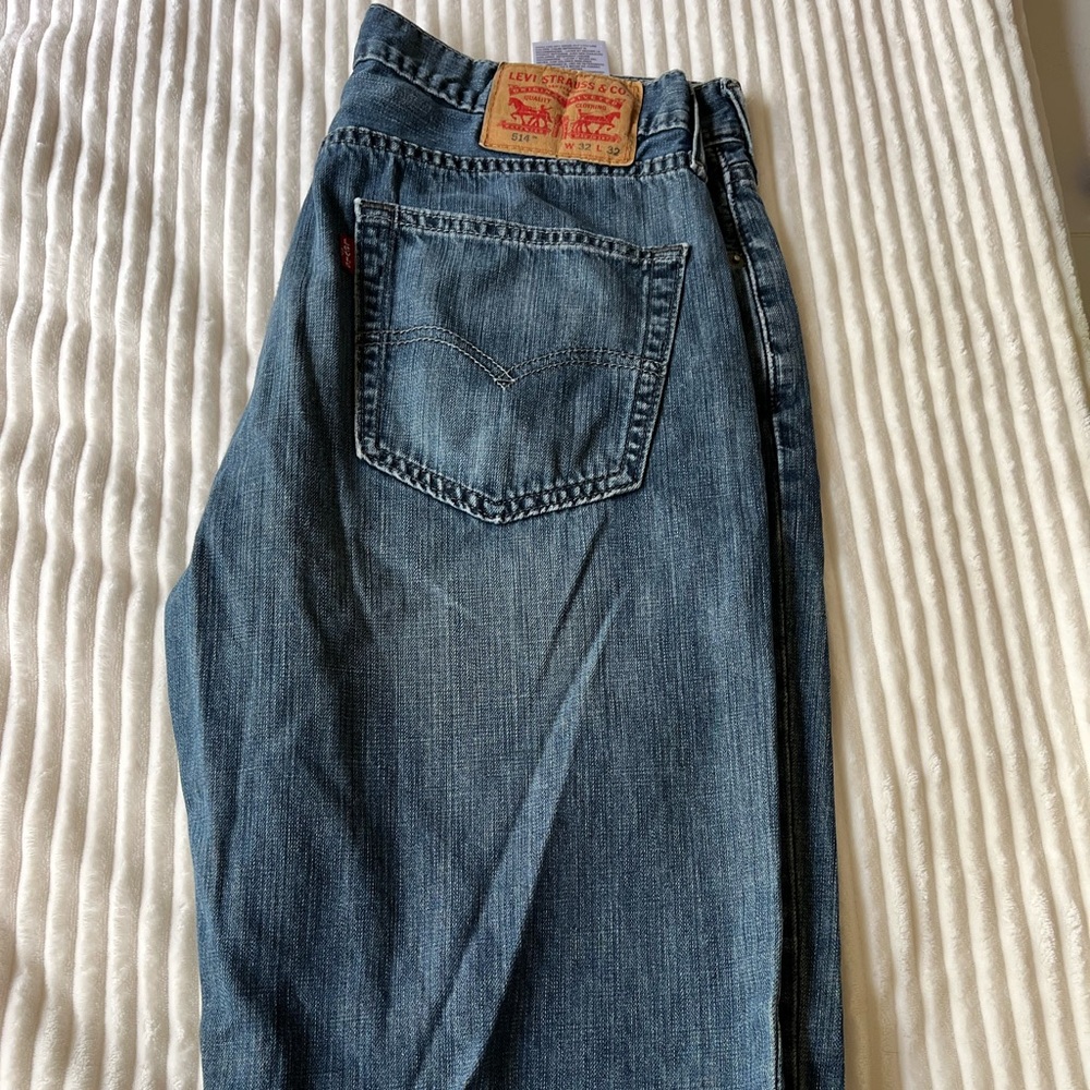 Levi's 514 Men's Blue Denim Jeans size 32x32
